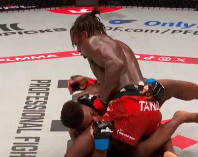 Oualy Tandia Presses, Strikes His Way to Decision Win