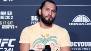 Jorge Masvidal speaking