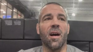 Matt Brown speaking in an interview